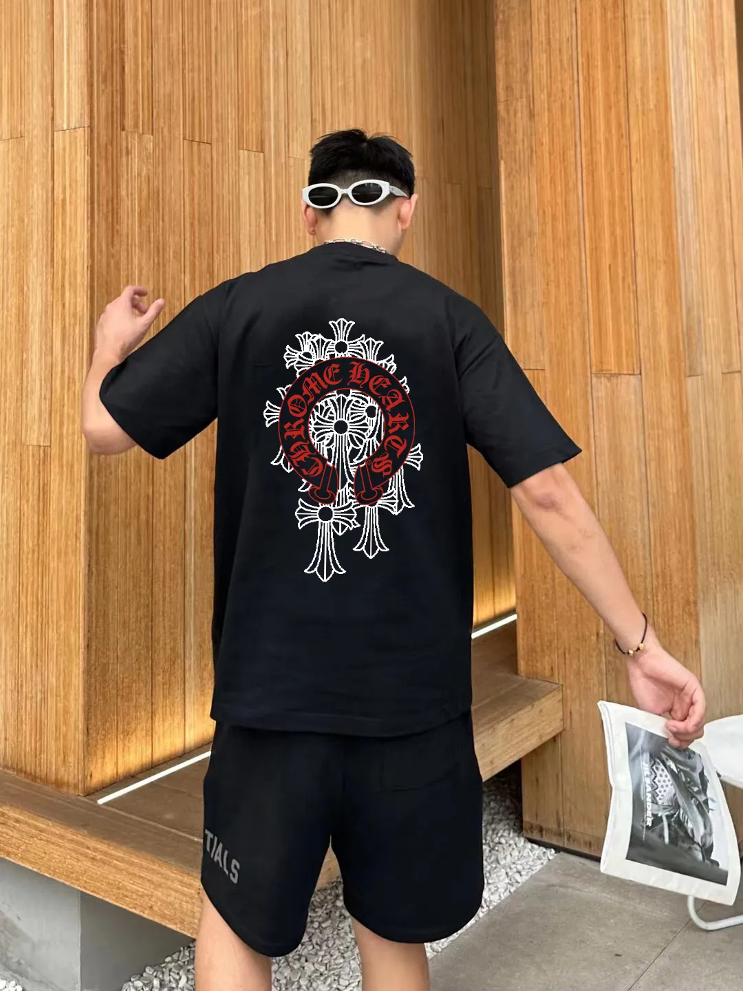[CH ] 2026FW T LOGO Premium 26s Same Style ：Black White Purple Size：S M L XL 2XL